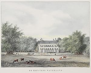 Seller image for Waterland, Velsen - Petrus Josephus Lutgers, 1837-1844 for sale by Inter-Antiquariaat Mefferdt & De Jonge
