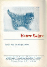Bild des Verkufers fr Unsere Katzen zum Verkauf von Schling Buchkurier