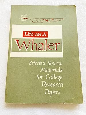 Seller image for 1960 PB Lifer on a Whaler: Selected Source Materials for College Research Papers for sale by Miki Store