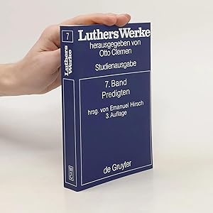 Bild des Verk�ufers f�r Luthers Werke 7 zum Verkauf von Bookbot