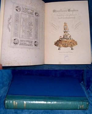 Seller image for MISCELLANEA GRAPHICA: Representations of Ancient, Medieval, and Renaissance Remains in the possession of Lord Londesborough. for sale by Abbey Antiquarian Books