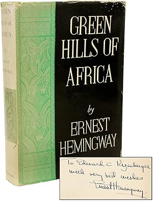 Green Hills Africa by Hemingway Ernest, First Edition - AbeBooks Green Hills Africa by Hemingway Ernest, First Edition - AbeBooks