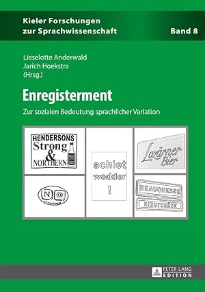 Seller image for Enregisterment | Zur sozialen Bedeutung sprachlicher Variation for sale by preigu
