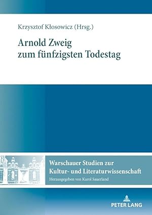 Immagine del venditore per Arnold Zweig zum f�nfzigsten Todestag venduto da preigu