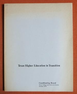 Bild des Verk�ufers f�r Texas higher education in transition. zum Verkauf von GuthrieBooks