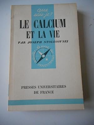 Immagine del venditore per Le calcium et la vie venduto da Frederic Delbos