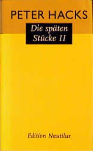 Immagine del venditore per Die spten Stcke: Orpheus in der Unterwelt, Operette fr Schauspieler; Orpheus in der Unterwelt, Burleske Oper, Bojarenschlacht; Tartarenschlacht; Der falsche Zar Bd. 2. Orpheus in der Unterwelt [u.a.] venduto da ABC Versand e.K.