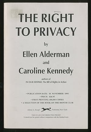 Image du vendeur pour The Right to Privacy mis en vente par Between the Covers-Rare Books, Inc. ABAA