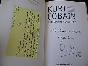 Imagen del vendedor de Kurt Cobain (SIGNED and INSCRIBED by author in English) a la venta por ZH BOOKS, ABAA, ILAB, IOBA