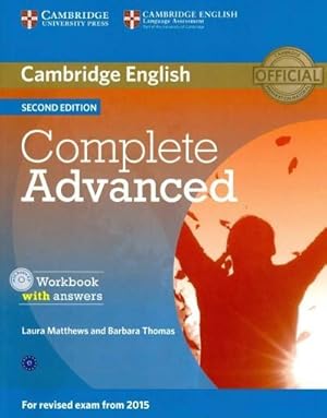 Immagine del venditore per Complete Advanced Workbook with Answers with Audio CD venduto da AHA-BUCH GmbH