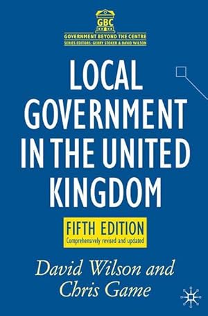 Bild des Verkufers fr Local Government in the United Kingdom zum Verkauf von moluna