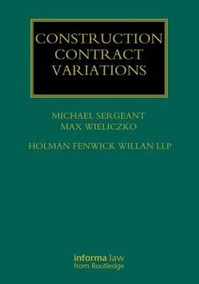 Seller image for Construction Contract Variations for sale by moluna