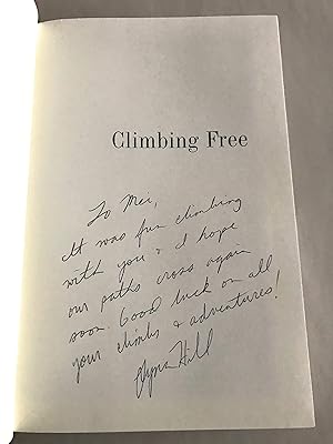 Bild des Verk�ufers f�r Climbing Free: My Life in the Vertical World zum Verkauf von Dream Books Co.