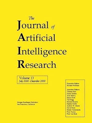Seller image for Journal of Artificial Intelligence Research, Volume 13 (JAIR) for sale by AHA-BUCH GmbH
