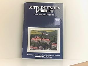 Bild des Verk�ufers f�r Mitteldeutsches Jahrbuch f�r Kultur und Geschichte zum Verkauf von Book Broker