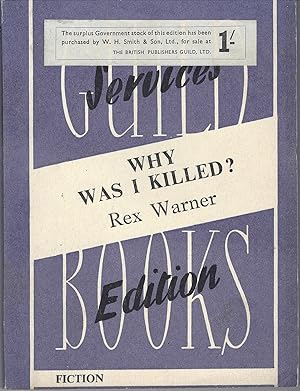Seller image for Why Was I Killed? for sale by Zardoz Books