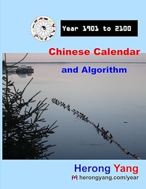 Bild des Verk�ufers f�r Chinese Calendar and Algorithm - Year 1901 to 2100 zum Verkauf von moluna