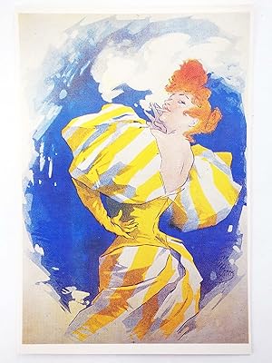 Seller image for POSTAL. POSTER DESIGN FOR CIGARRETES (Jules Ch�ret) Magna Books, Circa 1985. SIN CIRCULAR for sale by Libros Fugitivos