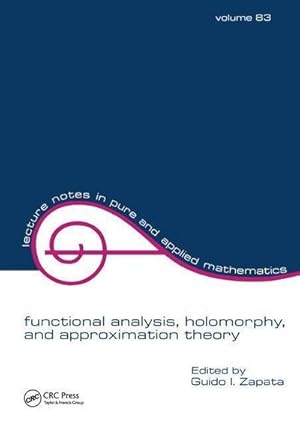 Bild des Verk�ufers f�r Functional Analysis, Holomorphy, and Approximation Theory zum Verkauf von AHA-BUCH GmbH