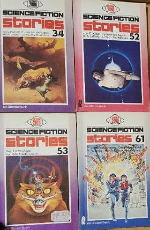 Bild des Verk�ufers f�r Sciene Fiction: Stories; Band 34, 52, 53, 61. 4 B�nde, zum Verkauf von Gabis B�cherlager