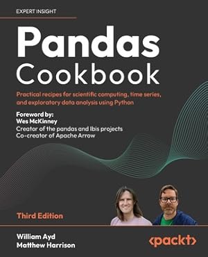 Bild des Verkufers fr Pandas Cookbook - Third Edition: Practical recipes for scientific computing, time series and exploratory data analysis using Python (Paperback or Softback) zum Verkauf von BargainBookStores