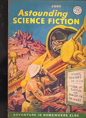 Image du vendeur pour Astounding. June 1959. BRITISH Edition. Science Fiction magazine. Includes: " Translation Error" by Robert Silverberg mis en vente par SAVERY BOOKS