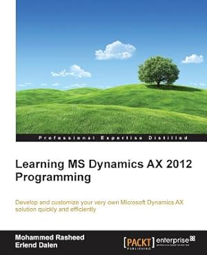 Bild des Verkufers fr Learning MS Dynamics AX 2012 Programming (Paperback or Softback) zum Verkauf von BargainBookStores