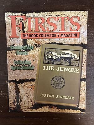 Immagine del venditore per FIRSTS MAGAZINE (THE BOOK COLLECTOR'S MAGAZINE) May 2000, Vol. 10, No. 5 venduto da Thomas Savage, Bookseller