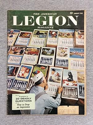 Seller image for The American Legion Magazine, Volume 68, Number 1, January 1960 for sale by Book Nook