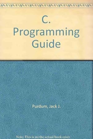 Image du vendeur pour C Programming Guide mis en vente par Bay State Book Company