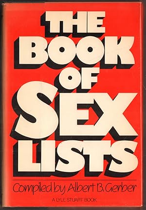Bild des Verkufers fr The Book of Sex Lists. Compiled by Albert B. Gerber. zum Verkauf von Antiquariat Neue Kritik