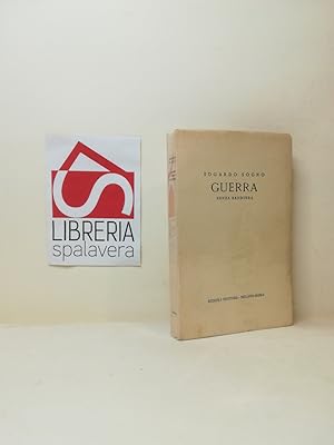 Immagine del venditore per Guerra senza bandiera venduto da Libreria Spalavera