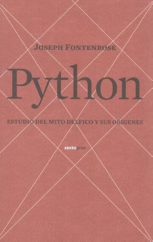 Seller image for Pythn. Estudio del mito dlfico y sus orgenes for sale by Gabo Books