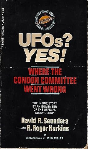Immagine del venditore per UFOs? Yes! Where the Condon Committee Went Wrong venduto da Firefly Bookstore
