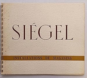 Siégel. Installations de magasins. 1950.