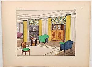 Intérieurs II. Dominique, Dufrène, René Gabriel, André Groult, Joubert et Petit, Rob. Mallet- Ste...