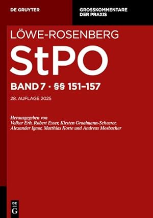 Immagine del venditore per Gro�kommentare der Praxis. �� 151-157 venduto da AHA-BUCH GmbH