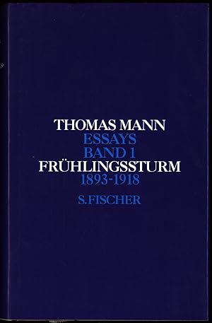 Seller image for Fr�hlingssturm 1893-1918 for sale by Antiquariat Lenzen
