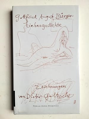 Bild des Verk�ufers f�r Liebesgedichte. Mit einem Essay von Heidi Ritter. Mit illustriert mit Zeichnungen von Dieter Goltzsche. Halle Janos Stekovics, 1996. Mit Widmung, Signatur und kleiner Zeichnung von D. Goltzsche auf Vorsatz. zum Verkauf von Graphikantiquariat Martin Koenitz
