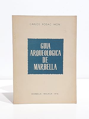 Immagine del venditore per Gu�a arqueol�gica de Marbella venduto da Libros Bosch