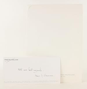 Immagine del venditore per Prospectus for 2009 Philippe Decrauzat Acrylic Painting on Canvas 'Out of Control' venduto da Flamingo Books