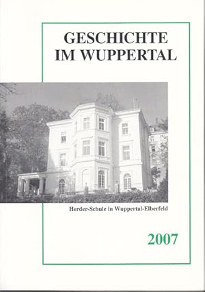 Bild des Verkufers fr Geschichte im Wuppertal. 16. Jahrgang. zum Verkauf von Antiquariat Kalyana