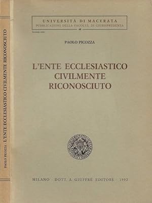 Immagine del venditore per L'Ente Ecclesistico civilmente riconosciuto venduto da Biblioteca di Babele