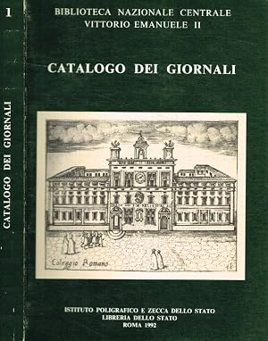 Bild des Verk�ufers f�r Catalogo dei giornali zum Verkauf von Biblioteca di Babele