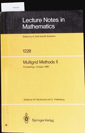 Bild des Verkufers fr Multigrid Methods Ii. zum Verkauf von Antiquariat Bookfarm