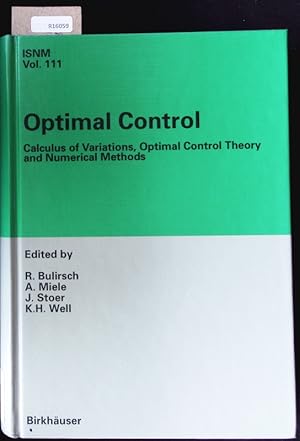 Image du vendeur pour Optimal control. Calculus of variations, optimal control theory and numerical methods. mis en vente par Antiquariat Bookfarm