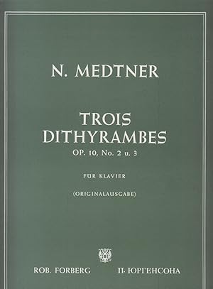 Immagine del venditore per Dithyrambes Op.10 Nos. 2 & 3. venduto da Hancock & Monks Music
