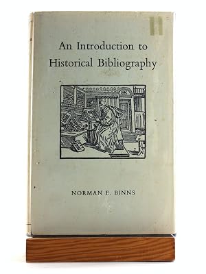 Bild des Verk�ufers f�r An Introduction to Historical Bibliography zum Verkauf von Arches Bookhouse