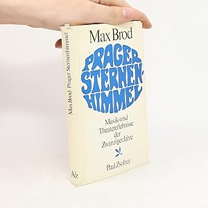 Bild des Verkufers fr Prager Sternenhimmel : Musik und Theatererlebnisse der Zwanziger Jahre zum Verkauf von Bookbot
