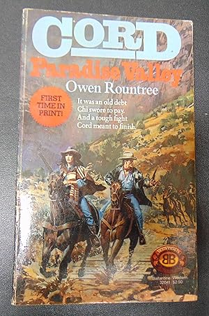 Immagine del venditore per Cord: Paradise Valley venduto da Reliant Bookstore